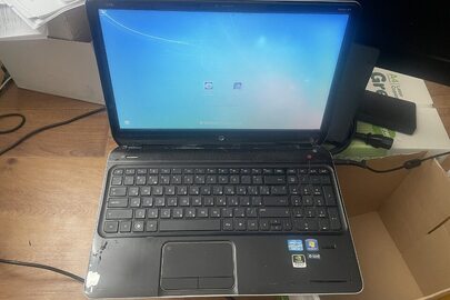 Конфісковане майно за рішенням суду: ноутбук HP (i7-3610QM, 8 ГБ DDR3, Intel HD Graphics 4000) б/в
