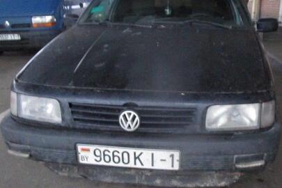 Колісний транспортний засіб Volkswagen Passat, реєстраційний номер 9660КІ-1,1992 року випуску, номер кузова:WVWZZZ31ZNE398835