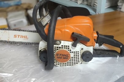 Конфісковане майно за рішенням суду: бензопила марки "STIHL MS 180" (б/в)