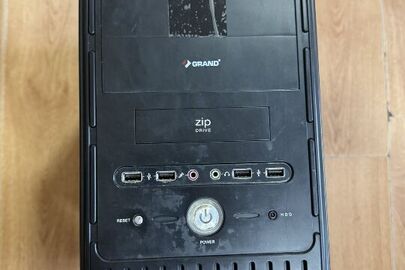 Конфісковане майно за рішенням суду, системний блок від персонального компьютера марки "Grand" моделі 701К з серійним номером "0701070281", б/в