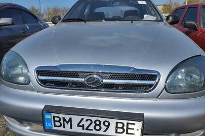 Daewoo Lanos, легковий, 2008 року випуску, сірий, реєстраційний номер ВМ4289ВЕ, номер кузову SUPTF69YD8W419383