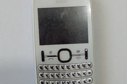 Мобільний телефон марки "NOKIA"-200, IMEI 1:35255/05/650565/5, IMEI 2:353255/05/650567/3 сірого кольору, бувший у використанні, перевірити стан роботи неможливо