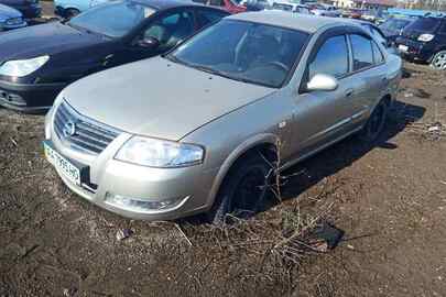 Колісний транспортний засіб  марки NISSAN  модель ALMERA 1.6, 2008 року випуску, ДНЗ: АА7995НО,номер кузова: KNMCSHLMS8P710922