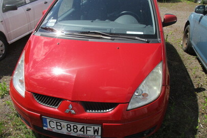 Автомобіль марки MITSUBISHI COLT, 2006 року випуску, польський номерний знак CB 884FW, № кузову XMCXNZ34A5F01907