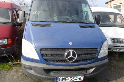 Автомобіль марки Mercedes-Benz Sprinter 319, 2011 року випуску, польський номерний знак GWE5546C, номер кузову WDB9066351S603813