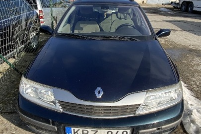 Автомобіль марки Renault Laguna, 2003 року випуску, литовський номерний знак KBZ049, номер кузову VF1KG0G0629011627