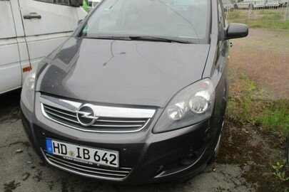 Автомобіль марки OPEL ZAFIRA, 2011 року випуску, німецький номерний знак HD1B642, номер кузову W0L0AHM75B2077482