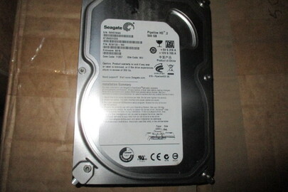 Вживані тверді магнітні диски (вінчестери) Seagate 500 GB в кількості 1000 шт.