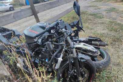 Конфіскація майна за ухвалою суду: мотоцикл "KAWASAKI NINJA 650/EX650S ", без реєстраційного номеру, VIN: ML5EX650SSDAA0365, 2006 р.в.