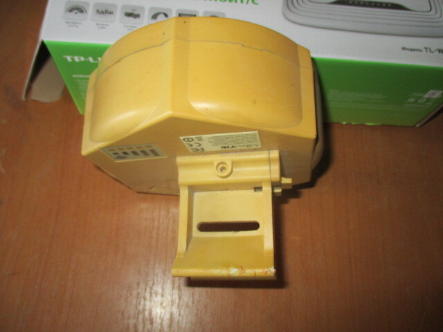 Антена Mikrotik, колір: жовтий, модель: МАС:00:0С:42:е7:76:8d