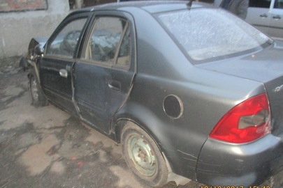 Колісний транспортний засіб:  легковий седан - В, марка Geely МR 7151А,  ДНЗ ВІ9726АР,  рік випуску 2007, сірого кольору