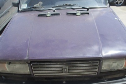 Колісний транспортний засіб: легковий седан, марка ВАЗ, модель 2107 СПГ , ДНЗ ВІ4281АН, рік випуску 2004, колір фіолетовий
