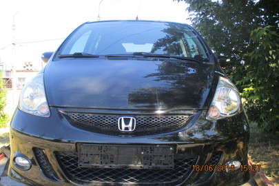 Колісний транспортний засіб: легковий комбі, марка HONDA, модель Jazz, ДНЗ ВІ0577АХ, рік випуску 2008, колір чорний