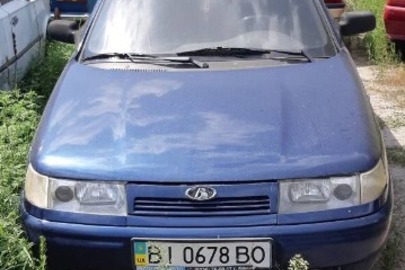Колісний транспортний засіб: легковий седан - В, марка Богдан, модель 211120, ДНЗ ВІ0678ВО,  рік випуску 2012, синього кольору