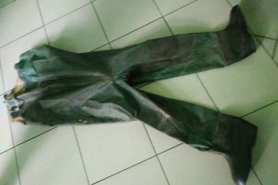 Гумовий костюм ОЗК темно - зеленого кольору