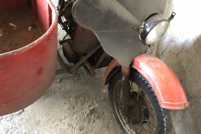 Колісний транспортний засіб: мотоцикл КМЗ  ДНЕПР 11, ДНЗ 3959ПОМ, червоного кольору, рік випуску 1994