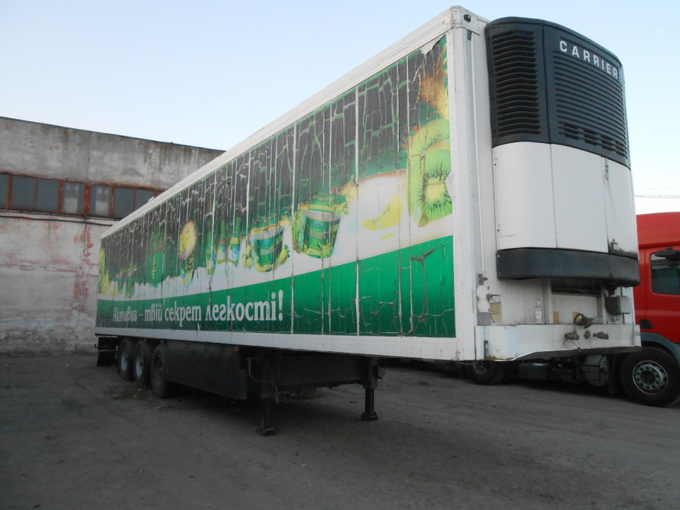 Напівпричіп марки SCHMITZ SKO 24, ДНЗ ВІ7366ХХ, 1995 року випуску, синього кольору