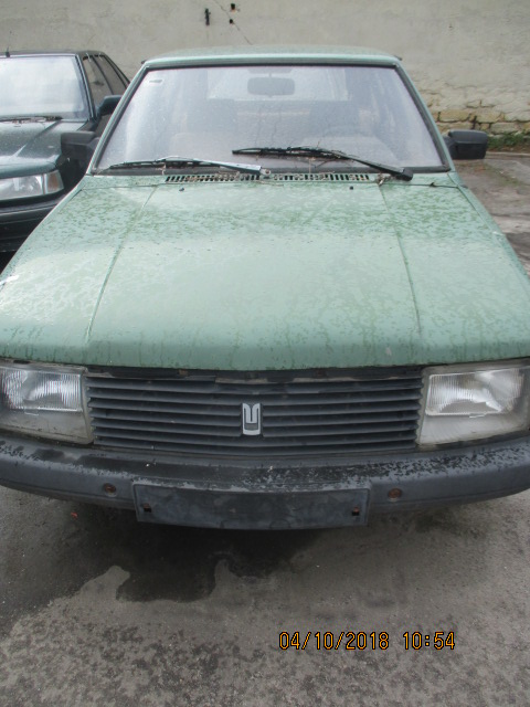 Колісний транспортний засіб: легковий комбі, марки АЗЛК, модель 21412 ЗНГ, ДНЗ 93162СК, рік випуску 1988, колір зелений, шасі (кузов, рама, коляска) № 063586