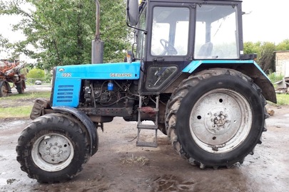 Трактор колісний марки БЕЛАРУС -  892, ДНЗ 19630СВ, заводський номер 90821683, рік випуску 2013