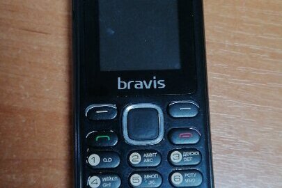 Мобільний телефон марки "Bravis" C184", IMEI - стертий, б/в