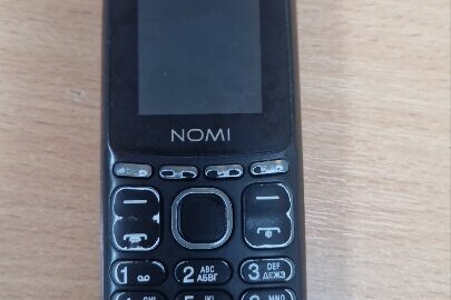 Конфісковане майно за рішенням суду: мобільний телефон марки "NOMI" із абонентським номером 068-796-05-96, IMEI:353 203 610 255 658, IME12: 353 203 610 255 666, б/в