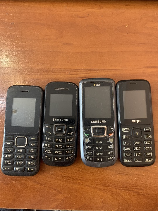 Мобільні телефони марки «SAMSUNG» імеі відсутній, «NOKIA» імеі відсутній, «ERGO» імеі відсутній, без батареї живлення, «SAMSUNG» імеі відсутній, без батареї живлення та задньої кришки