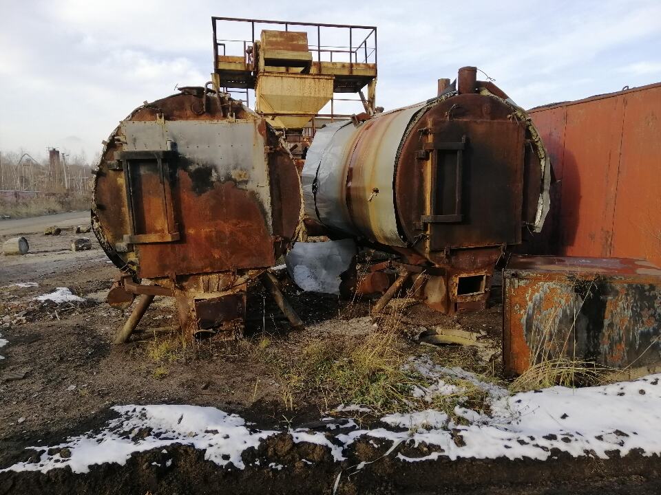 Піч бездимна піролізна (бочковий димар), марка, модель та рік випуску - невідомі, б/к - 2 шт.