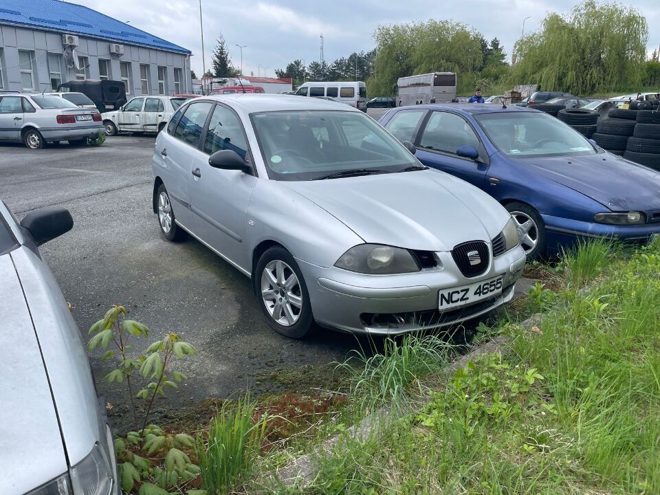 Транспортний засіб марки SEAT IBIZA, 2002 року випуску, реєстраційний номер NCZ4655, VIN VSSZZZ6LZ2R030527, сірого кольору