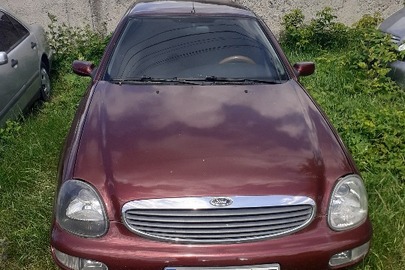 Легковий автомобіль "Ford Scorpio", ДНЗ DUIH523, червоного кольору, 1995 року виготовлення, кузов № WF0FXXGAGFSD37487