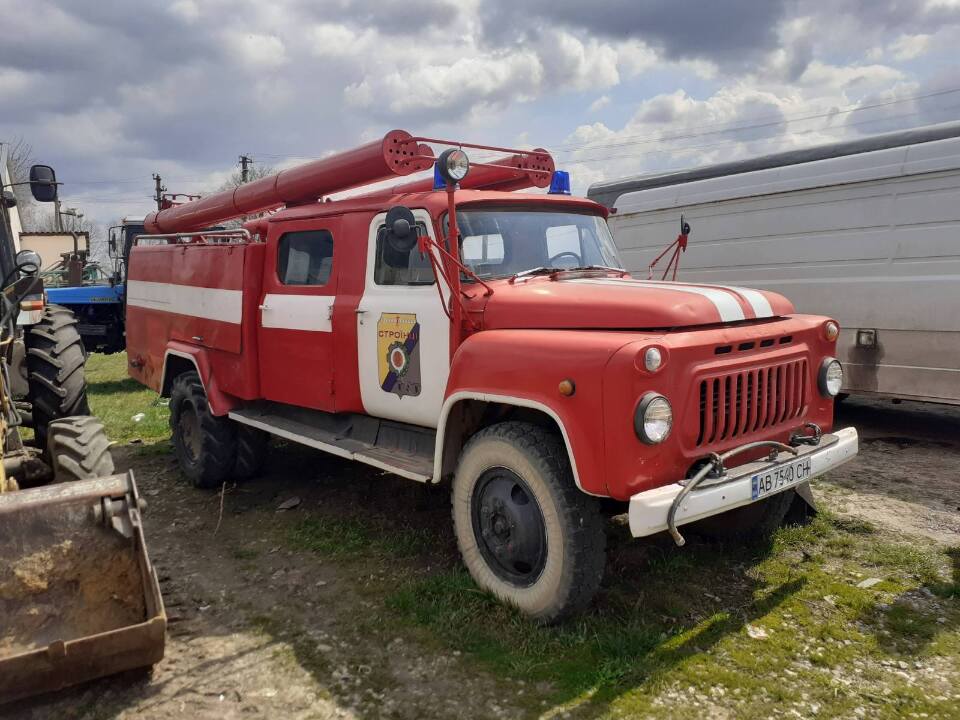 ГАЗ 5301, вантажний (пожежне авто), 1980 р.в., №шасі 0454330, червоного кольору, днз АВ7540СН