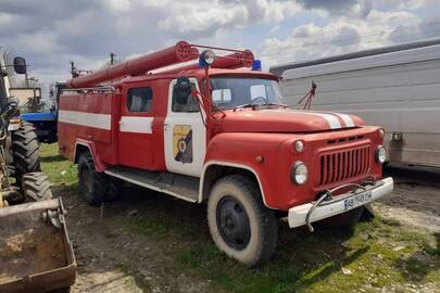 ГАЗ 5301, вантажний (пожежне авто), 1980 р.в., №шасі 0454330, червоного кольору, днз АВ7540СН