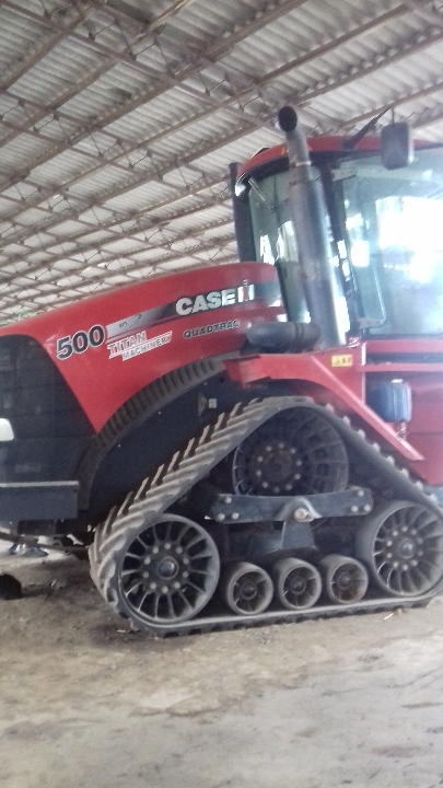 Трактор гусеничний CASE  IH STEIGER 500 QUADTRAC, 2013 року випуску, червоного кольору, заводський номер ZDF133930, ДНЗ: 23192АВ