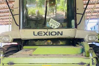 Комбайн зернозбиральний CLAAS LEXION 480, 2003 року випуску, зеленого кольору, заводський номер: 54600980, ДНЗ: 30032АВ