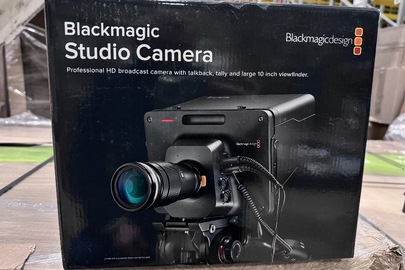 Камера Blackmagic Studio Camera 2 у к-сті 1 шт. зберігається в заводській коробці, була у використанні