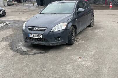 Легковий хетчбек В KIA CEED, 2008 року випуску, VIN - U5YFF23228L010004, реєстраційний номер: KA5308BO, колір – сірий