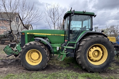 Трактор колісний John Deere 8300, заводський номер: RW8300P027312, номер двигуна: RG6081H087073, 1999 року випуску,  державний номер: 29607СА