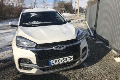 Автомобіль CHERY TIGGO 8, номер шасі (кузова, рами) LVTDB11B8KD120480, ДНЗ: СА0930СР, 2019 р.в., білого кольору