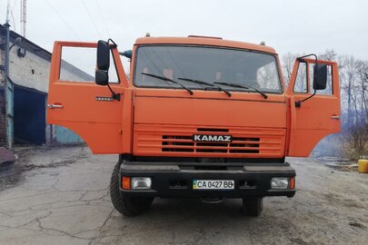 Автомобіль вантажний КАМАЗ 6520-53, ДНЗ: СА0427ВВ, VIN: XTC53229R81153006, помаранчевого кольору, 2008 р.в.