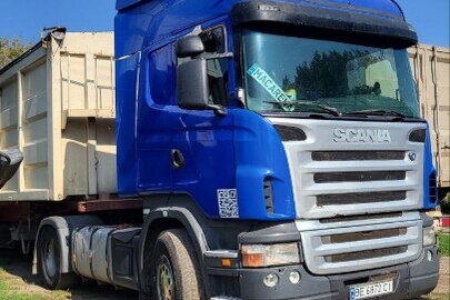 Автомобіль вантажний SCANIA R420 LA, 2005 р.в., ДНЗ: ВЕ6872СІ, синього кольору; VIN VLUR4X20009097096