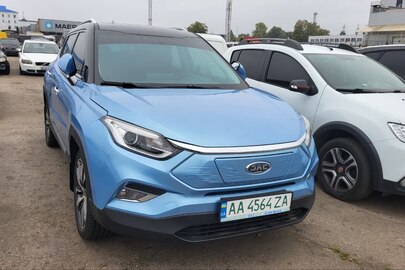 Електромобіль JAC IEVS4, 2019 р.в., колір синій, № шасі (кузову, рами), VIN - LJ1EEASP7K4024245, ДНЗ: AA4564ZA