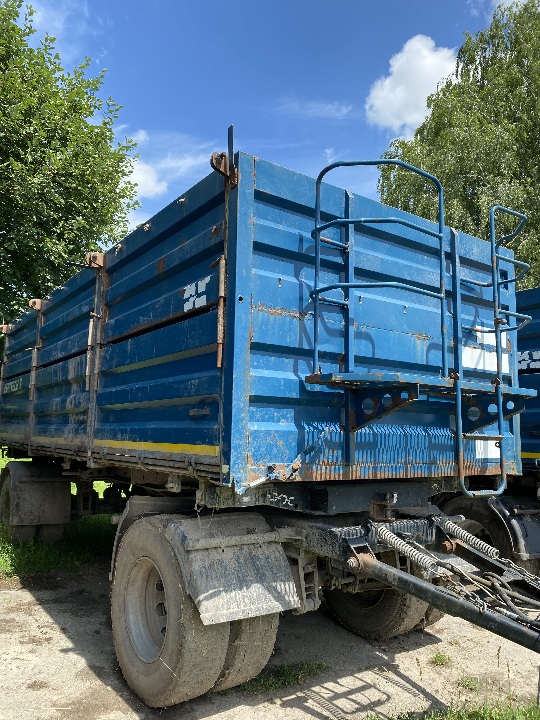 Причіп ПС, модель 1424, тип - спеціалізований причіп-спеціалізований пр-самоскид-Е, колір зелений, номер кузова (шасі)  Y69PC1424J9C98010, рік випуску 2018, реєстраційний номер АВ3164ХК