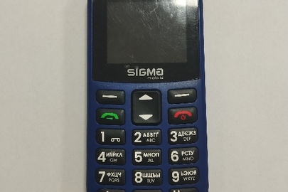 Конфіскація майна за рішенням суду: мобільний телефон марки "Sigma"  імеі1: 351-611-109-965-417; imeі: 2: 351-611-109-965-427, б/в