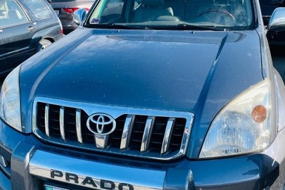 Транспортний засіб марки: Toyota, модель: Prado, 4.0, 2007 року випуску, сірого кольору, № шасі/кузова: JTEBU25J075086056, ДНЗ: АА5043СТ