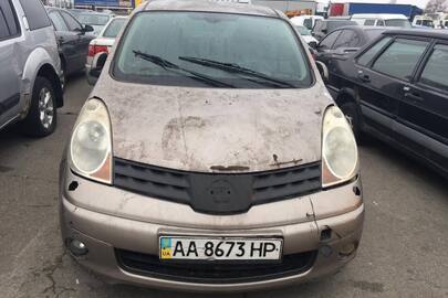 Транспортний засіб марки NISSAN NOTE, державний номер АА8673НР, 2008 року випуску, кузов номер SJNFCAE11U1298826