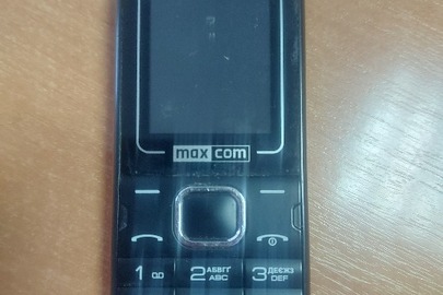 Мобільний телефон MAX COM MM 134, ІМЕІ 1 358597097068632, ІМЕІ  2 358597097068640, б/в