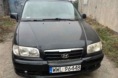 Автомобіль легковий марки Hyundai, модель Trajet, ДНЗ WWL96448 (країна реєстрації Польща), рік випуску - 2007, колір - чорний, номер кузова KMHMH81VP6U296935