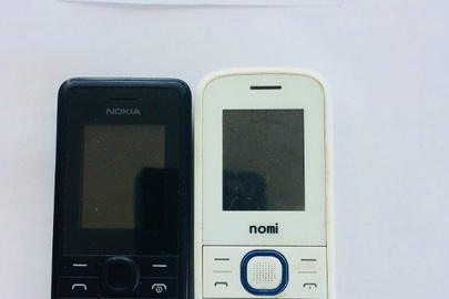 Мобільний телефон  Nokia-1шт., Nomi-1шт.