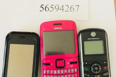 Мобільний телефон Samsung-1 шт., Nokia-1шт., Motorola-1шт.