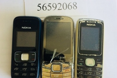 Мобільний телефон  Nokia-2шт., Keneksi-1шт.