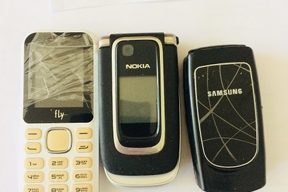 Мобільний телефон Samsung-1 шт., Nokia-1шт., Fly-1шт.